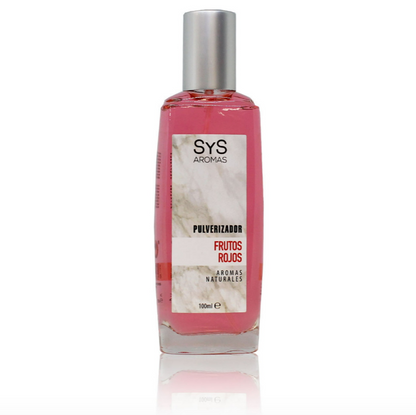 Ambientador Pulverizador Mármol SyS Frutos Rojos 100ml