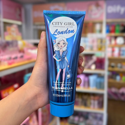 Crema de Manos y Cuerpo Perfumada City Girl London