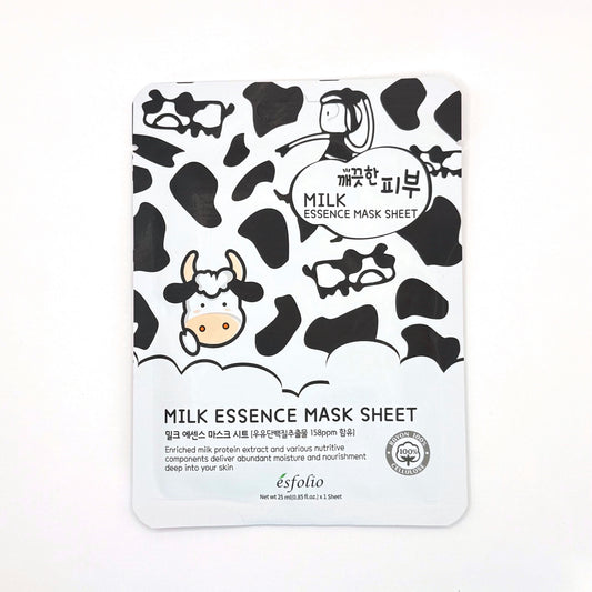Mascarilla Facial Esfolio Milk Essence 🐄✨