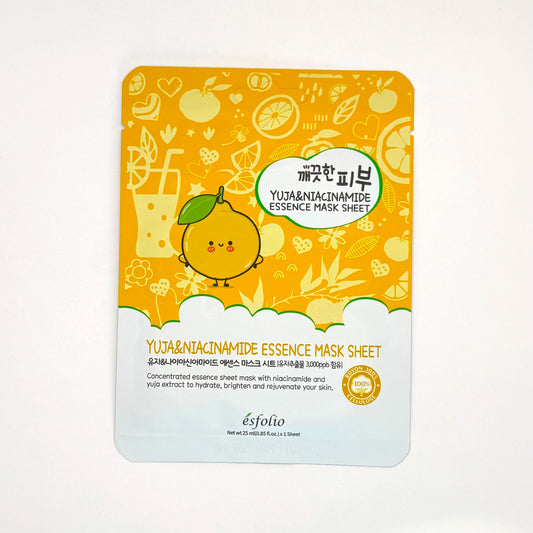 Mascarilla Facial Yuja & Niacinamide  🍋✨