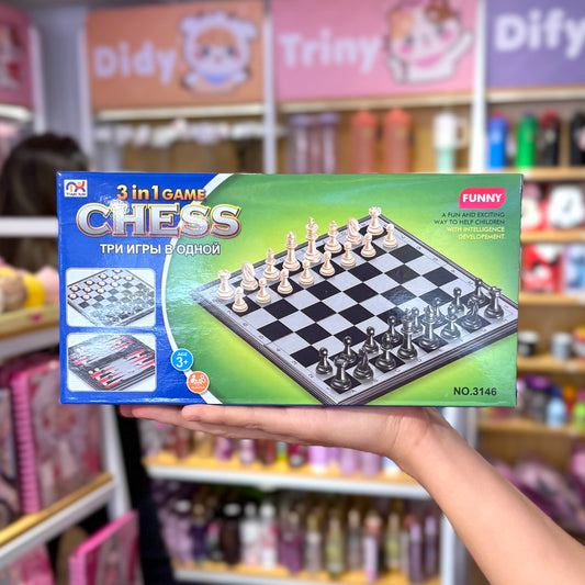 Juego de Mesa 3 en 1
