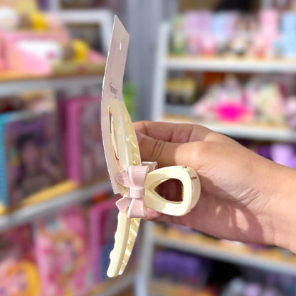 Pinza De Pelo Blanca