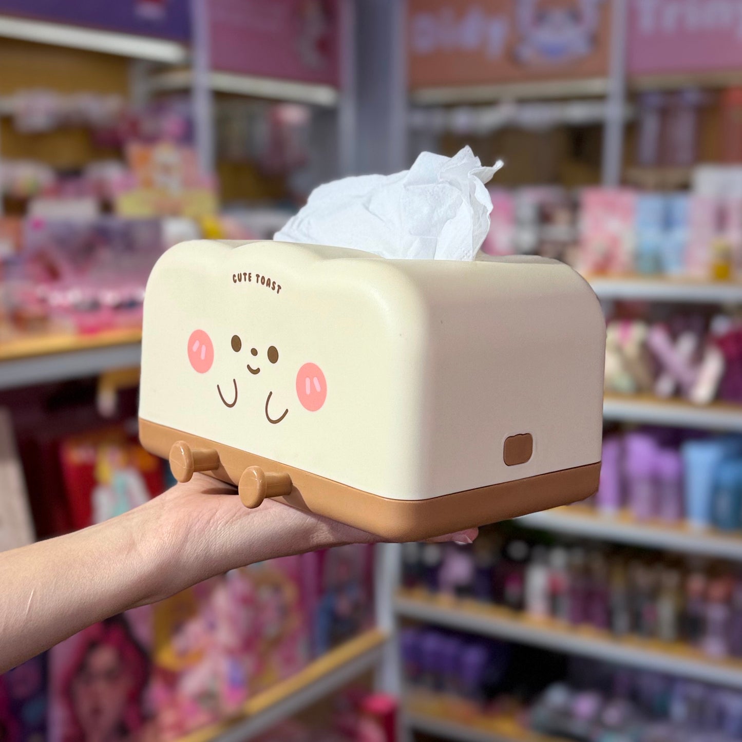 Porta Pañuelos Kawaii Pan