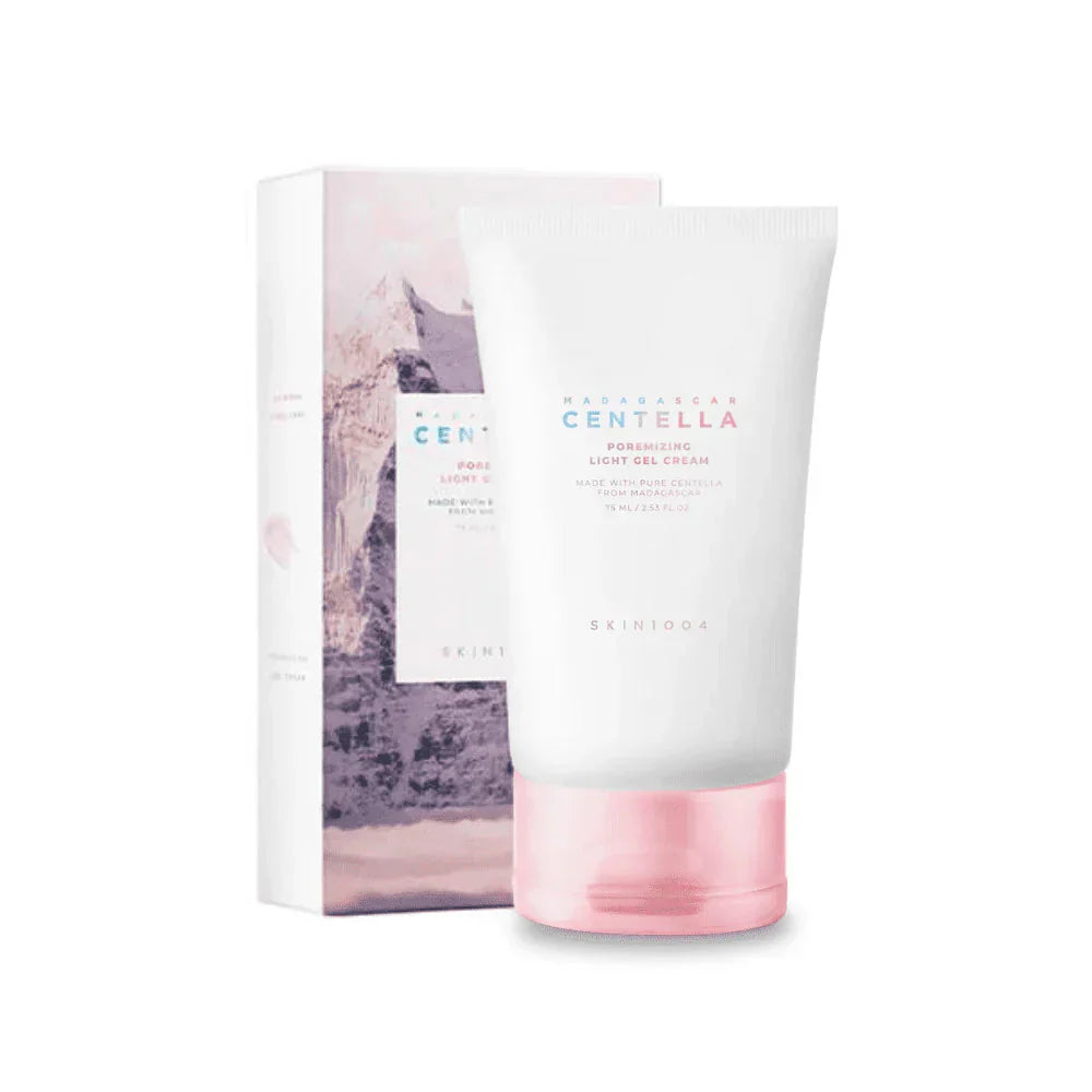 centella poremizing light gel cream skin1004 madagascar