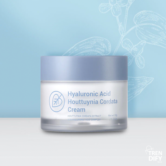 Crema de Ácido Hialurónico y Houttuynia Cordata