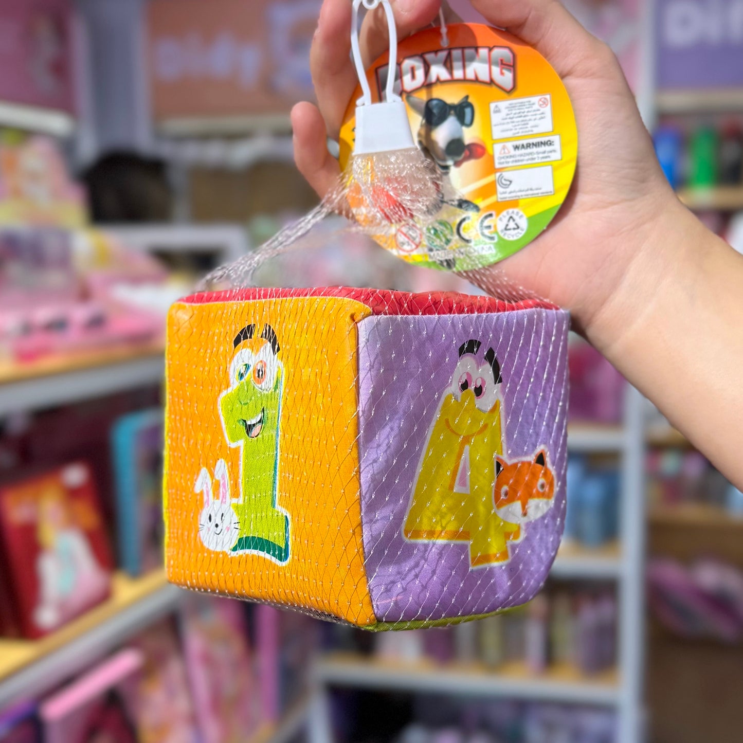 Cubo Apretable de Colores