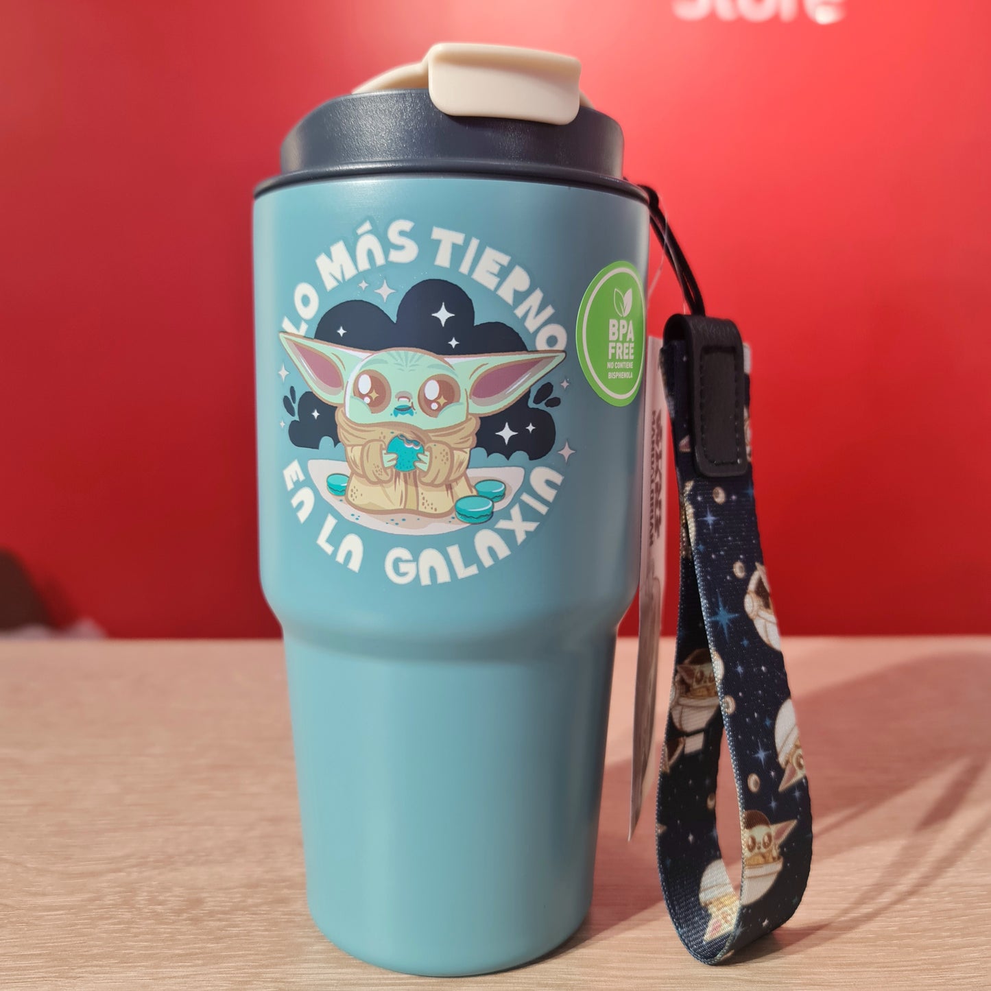 Mug térmico con Strap Grogu Star wars 20oz
