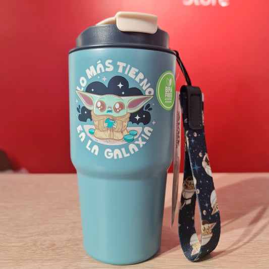 Mug térmico con Strap Grogu Star wars 20oz