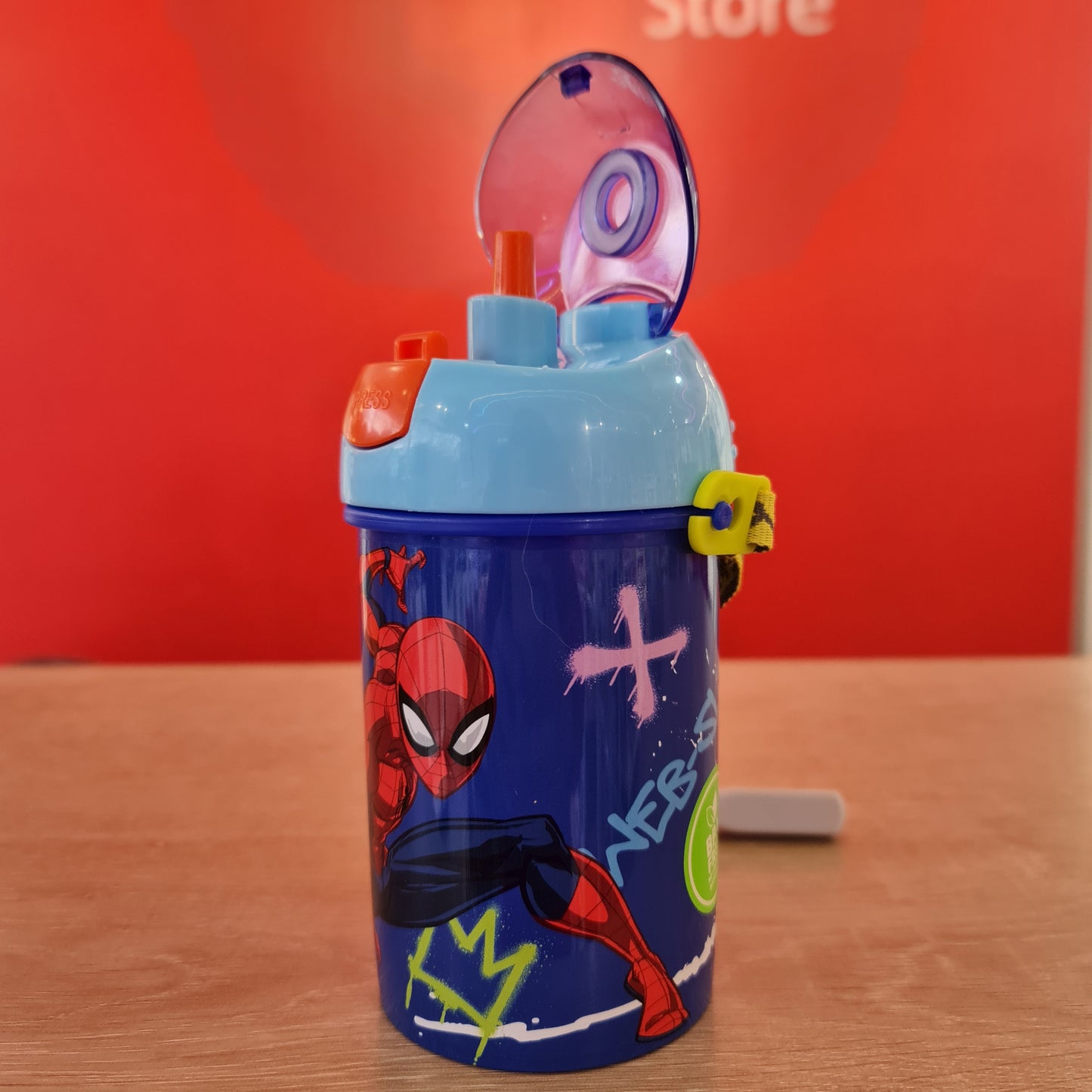 Vaso cantimplora Spiderman