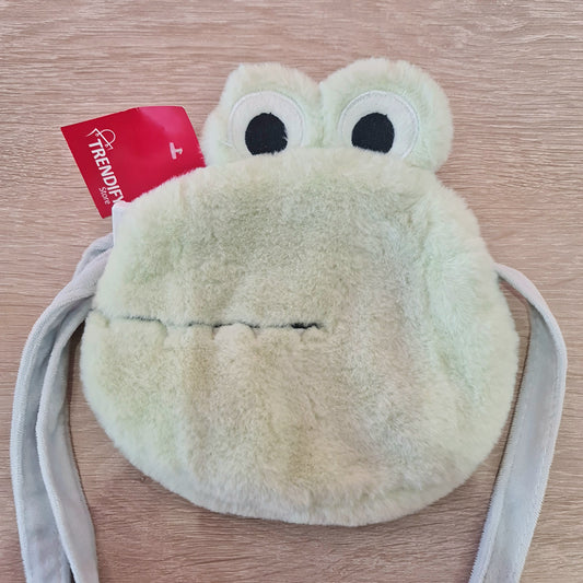 Cartera Ranita verde Peluche