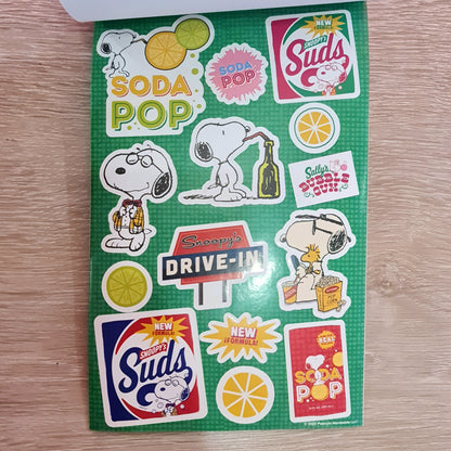 Block de stickers Snoopy
