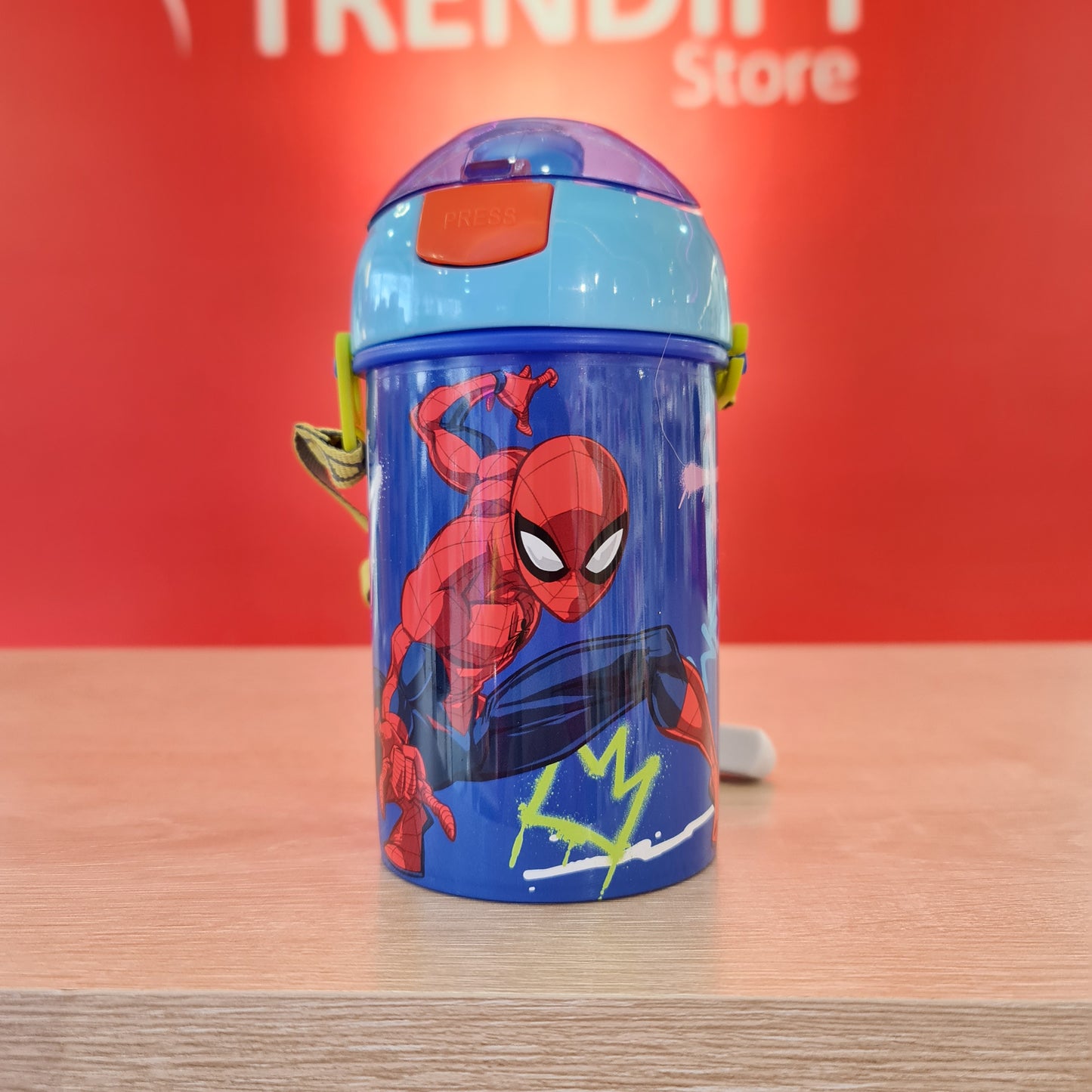 Vaso cantimplora Spiderman