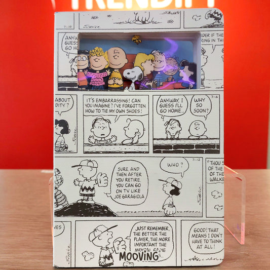 Libreta Magic Capas 3D Snoopy