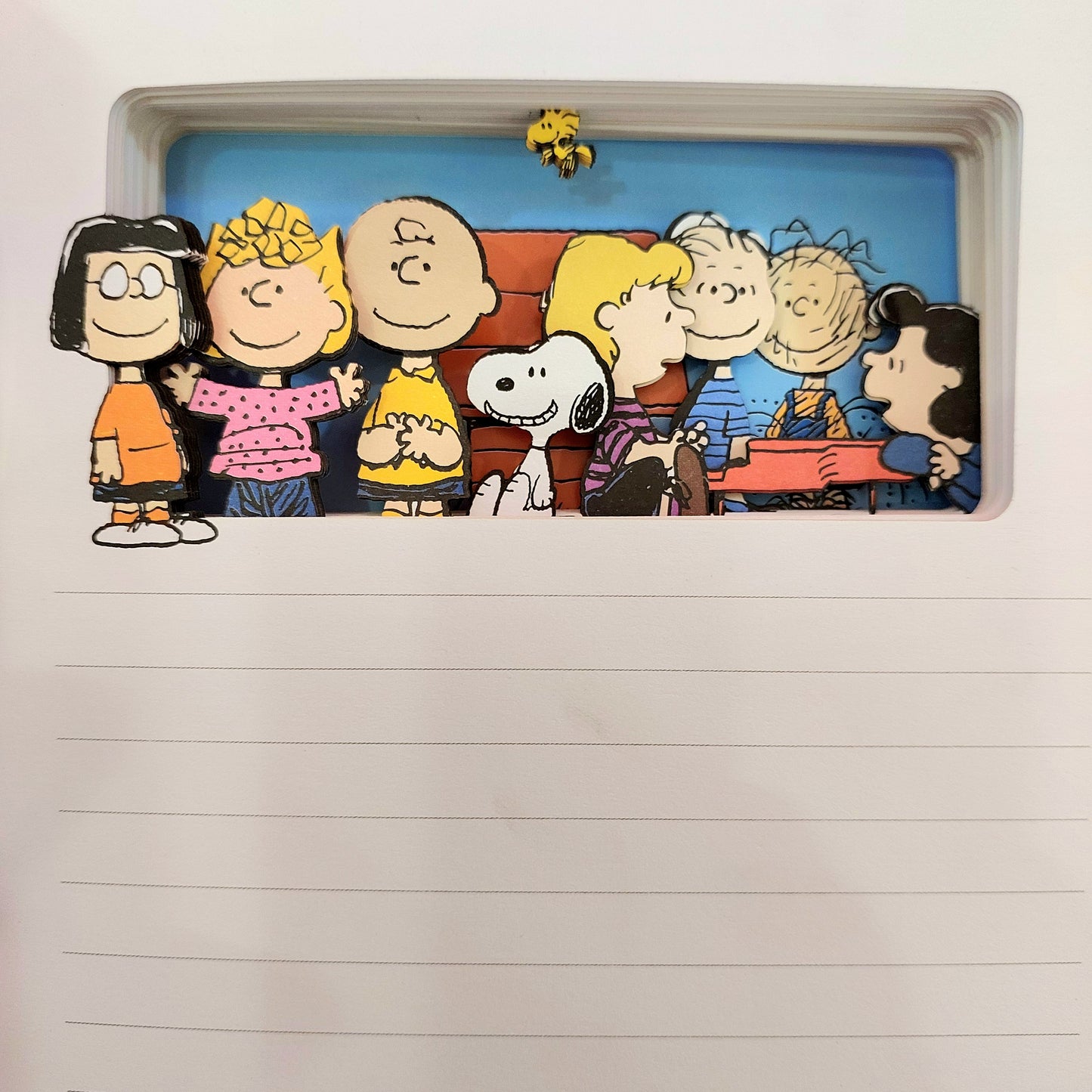 Libreta Magic Capas 3D Snoopy