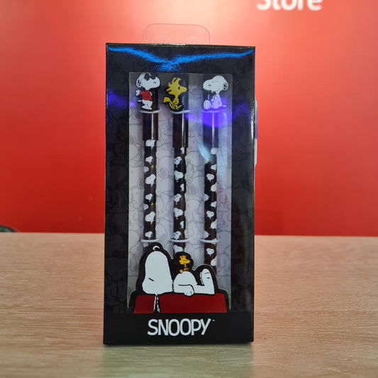 Set 3 Bolígrafos Snoopy